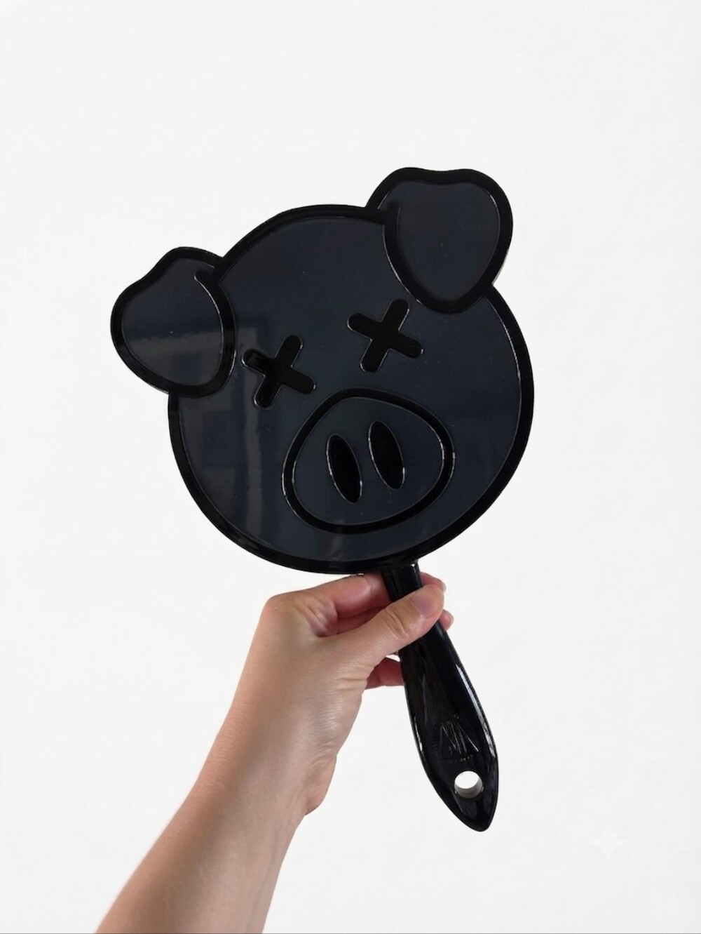 Jeffree Star x Shane Dawson Black Pig Hand Mirror Makeup Discontinued Rare